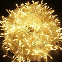 Elegant Wedding Reception Party 30m300LEDs Fairy String Lights Lamp for Xmas Tree Holiday Wedding Party Decoration Linkable White Blue Multicolor Warm White 220-240V 1pc