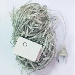Elegant Wedding Reception Party 30m300LEDs Fairy String Lights Lamp for Xmas Tree Holiday Wedding Party Decoration Linkable White Blue Multicolor Warm White 220-240V 1pc