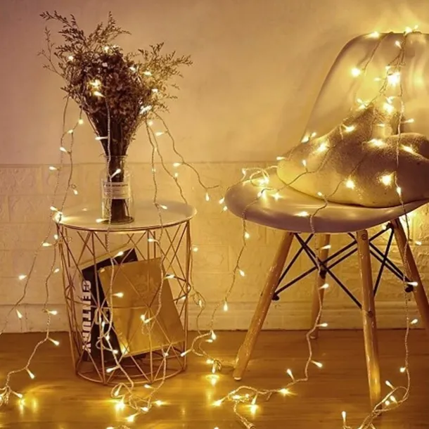 Elegant Wedding Reception Party 30m300LEDs Fairy String Lights Lamp for Xmas Tree Holiday Wedding Party Decoration Linkable White Blue Multicolor Warm White 220-240V 1pc