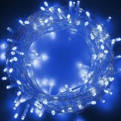 Elegant Wedding Reception Party 30m300LEDs Fairy String Lights Lamp for Xmas Tree Holiday Wedding Party Decoration Linkable White Blue Multicolor Warm White 220-240V 1pc
