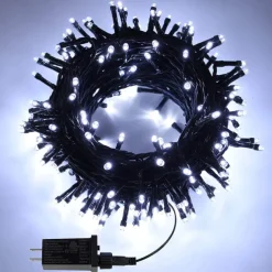 Elegant Wedding Reception Party LED Christmas Lights Indoor Outdoor Twinkle Fairy String Lights 8 Modes Waterproof Plug in for Xmas Wedding Party Decoration