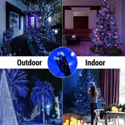 Elegant Wedding Reception Party LED Christmas Lights Indoor Outdoor Twinkle Fairy String Lights 8 Modes Waterproof Plug in for Xmas Wedding Party Decoration