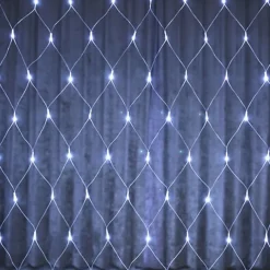 Elegant Wedding Reception Party LED Net Lights 192 LEDs 3Mx2M Outdoor Waterproof String Lights for Christmas Wedding Decoration Fairy String Light Outdoor Décor Lamp Home Décor Interior Decorating