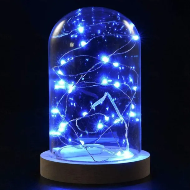 Elegant Wedding Reception Party 24pcs 1M 10Leds LED String Fairy Lights Garland Decorative Light Outdoor String Lights Copper Wire CR2032 Battery Operated Christmas Wedding Party Decoration