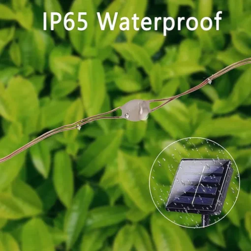 Elegant Wedding Reception Party Outdoor Solar LED String Lights Wedding Decoration 10M 33ft 100 LED 8 Lighting Modes Waterproof Fairy Lights Garden Christmas Wedding Birthday Party Holiday Decoration