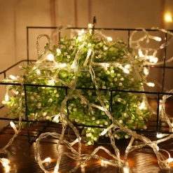 Elegant Wedding Reception Party LED String Lights USB Powered Warm White Multi Color Christmas Wedding Decoration 3m 6m 10m