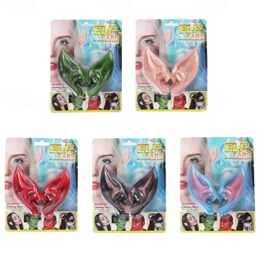 Elf Fairy Halloween Ear Cuffs Carnival Costume Funny Costume Adults' Men's Women's Carnival Mardi Gras Party Easy Halloween Costumes Dress Up