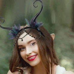 Elf Halloween Costume Headband Scary Costume Adults' Women's Halloween Carnival Easy Halloween Costumes Dress Up