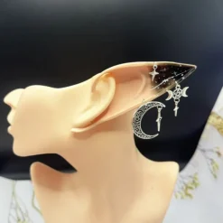 Elf Halloween Ear Cuffs Fantasy Funny Costume Adults' Women's Halloween Carnival Performance Party Easy Halloween Costumes Dress Up