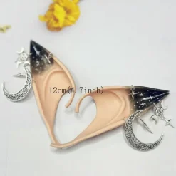 Elf Halloween Ear Cuffs Fantasy Funny Costume Adults' Women's Halloween Carnival Performance Party Easy Halloween Costumes Dress Up