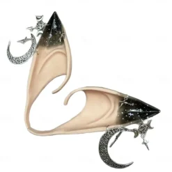 Elf Halloween Ear Cuffs Fantasy Funny Costume Adults' Women's Halloween Carnival Performance Party Easy Halloween Costumes Dress Up