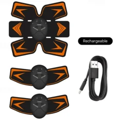EMS Abdominal Muscles Training Stickers Electric Abdominal Stimulator Fitness Body Slimming Massager Weight Loss For Men Women