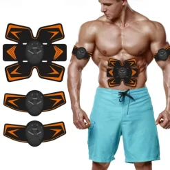 EMS Abdominal Muscles Training Stickers Electric Abdominal Stimulator Fitness Body Slimming Massager Weight Loss For Men Women