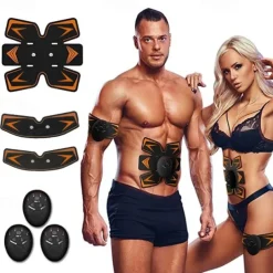EMS Abdominal Muscles Training Stickers Electric Abdominal Stimulator Fitness Body Slimming Massager Weight Loss For Men Women