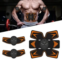 EMS Abdominal Muscles Training Stickers Electric Abdominal Stimulator Fitness Body Slimming Massager Weight Loss For Men Women
