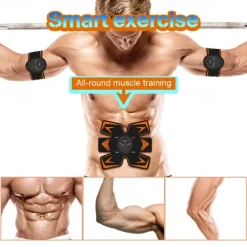 EMS Abdominal Muscles Training Stickers Electric Abdominal Stimulator Fitness Body Slimming Massager Weight Loss For Men Women