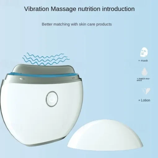 EMS Face Guasha Massager with Red/Blue/Purple Light 42 Heat Massage Microcurrent Machine for Anti-Aging Anti-Wrinkles Face Lifting Body Relief