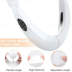 EMS Face Lift Device LED Photon Therapy Vibratory Face Massager Face Slimming Double Chin Removal V-Line Lift Belt Skin care product
