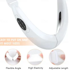 EMS Facial Lifting Device LED Photon Therapy Face Slimming Vibration Massager Double Chin V Line Lift Belt Cellulite Jaw Device