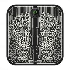 EMS Foot Massager Pad Portable Foldable Massage Mat Pulse Muscle Stimulation Improve Blood Circulation Relief Pain Relax Feet