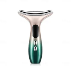 EMS Microcurrent Face Neck Beauty Device LED Photon Firming Rejuvenation Anti Wrinkle Thin Double Chin Skin Care Facial Massager