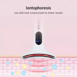 EMS Microcurrent Face Neck Beauty Device LED Photon Firming Rejuvenation Anti Wrinkle Thin Double Chin Skin Care Facial Massager