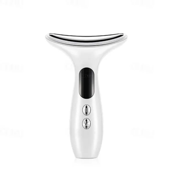 EMS Microcurrent Face Neck Beauty Device LED Photon Firming Rejuvenation Anti Wrinkle Thin Double Chin Skin Care Facial Massager