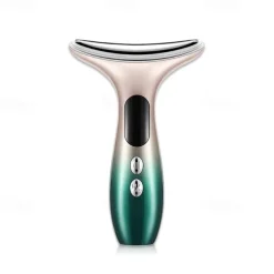 EMS Microcurrent Face Neck Beauty Device LED Photon Firming Rejuvenation Anti Wrinkle Thin Double Chin Skin Care Facial Massager