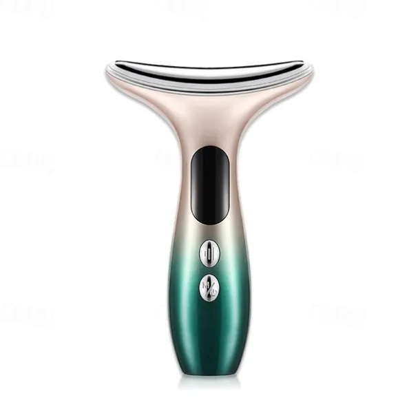EMS Microcurrent Face Neck Beauty Device LED Photon Firming Rejuvenation Anti Wrinkle Thin Double Chin Skin Care Facial Massager