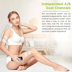 EMS Thorn Instrument with 16 Modes - Digital Physiotherapy Massager Muscle Stimulator and Electrical Stimulator for Pain Relief and Muscle Recovery