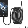 Endoscope Camera with Light Waterproof Snake Inspection Endoscope with 8 LED Lights 2.0 Megapixel HD Camera for iOS & Android Phones