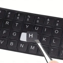 English Keyboard Stickers for Laptop Desktop Matte Keyboard Letters Replacement 1pc