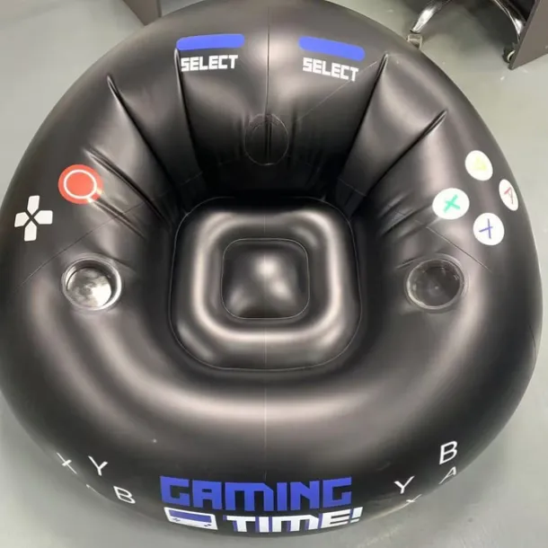 E-sports inflatable sofa chair creative internet cafe game back chair bedroom flocking lazy sofa