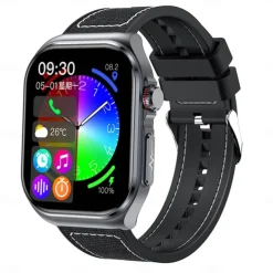 ET 585 Smart Watch 2.04 inch Screen ECG Monitoring One Click Intelligent Micro Examination Bluetooth Call Smartwatch