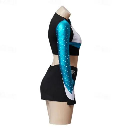 Euphoria Cheerleader Cosplay Costume School Uniform Movie Cosplay for Women's Teen Adults' Carnival New Year Bachelorette Party