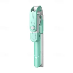 Extendable Handheld Selfie Stick Bluetooth Remote Control Three-in-one Integrated Self-timer Tripod Mobile Phone Bracket Remote Control for Selfies