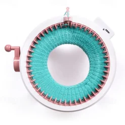 Extra Large 48 Needle DIY Knitting Machine Hand Woven Wool Knitting Machine Girls' Scarf Hat and Family Interactive Toys