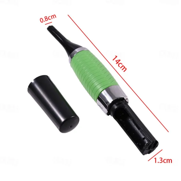 Eyebrow Ear Nose Trimmer Men's Removal Scissors Razor Electric Nose Hair Trimmer Razor Neck Eyebrow Hair Removal (not included in dry battery delivery)