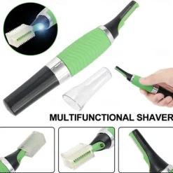 Eyebrow Ear Nose Trimmer Men's Removal Scissors Razor Electric Nose Hair Trimmer Razor Neck Eyebrow Hair Removal (not included in dry battery delivery)