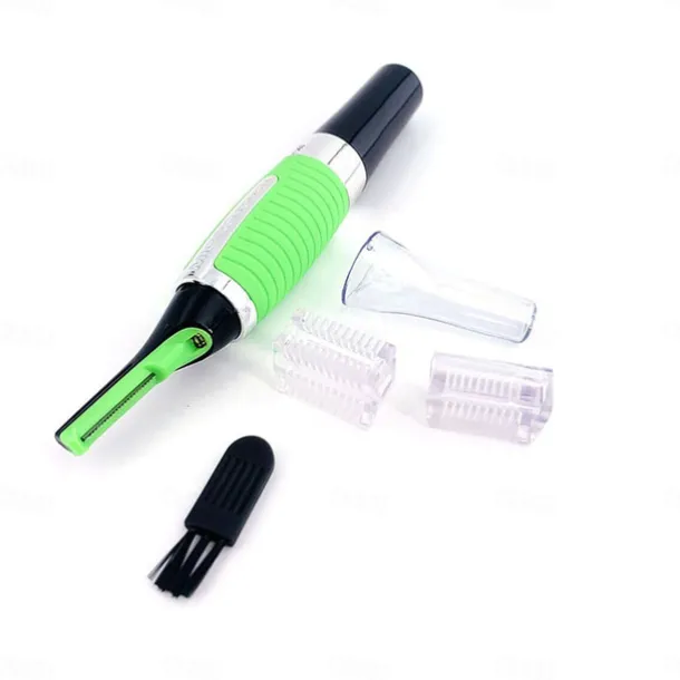 Eyebrow Ear Nose Trimmer Men's Removal Scissors Razor Electric Nose Hair Trimmer Razor Neck Eyebrow Hair Removal (not included in dry battery delivery)