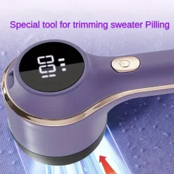 Fabric Shaver Electric Lint Remover Sweater Shaver Power Lint Shaver Fuzz Remover Pilling Remover USB Rechargeable Cleaning Supplies White Purple Green