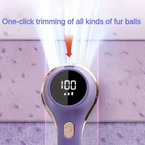 Fabric Shaver Electric Lint Remover Sweater Shaver Power Lint Shaver Fuzz Remover Pilling Remover USB Rechargeable Cleaning Supplies White Purple Green