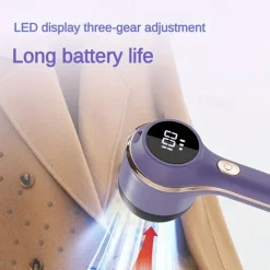Fabric Shaver Electric Lint Remover Sweater Shaver Power Lint Shaver Fuzz Remover Pilling Remover USB Rechargeable Cleaning Supplies White Purple Green
