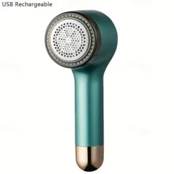 Fabric Sweater Shavers To Remove Pilling Electric Lint Remover Rechargeable With 6-Leaf Blades And Lint Rollers USB Fabric Shaver Fuzz Remover Fabric Pill Shaver For Sweater Couch Clothes Carpet
