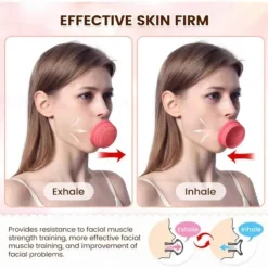 Facial Jaw Exerciser Jaw Face Neck Toning Exerciser Ball Face Lift Exercise Slimmer Reduce Double Chin Remove Nasolabial Folds