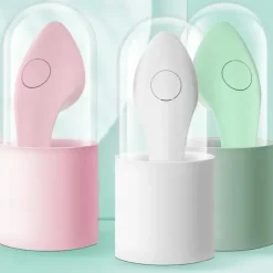 Facial Massager Handheld Skin Rejuvenating Device Women's Face Lifting Massage Device With Hot & Cold Compress For Smoother Tighter Face Small Iron Shape Facial Beauty Instrument Valentine's Day B