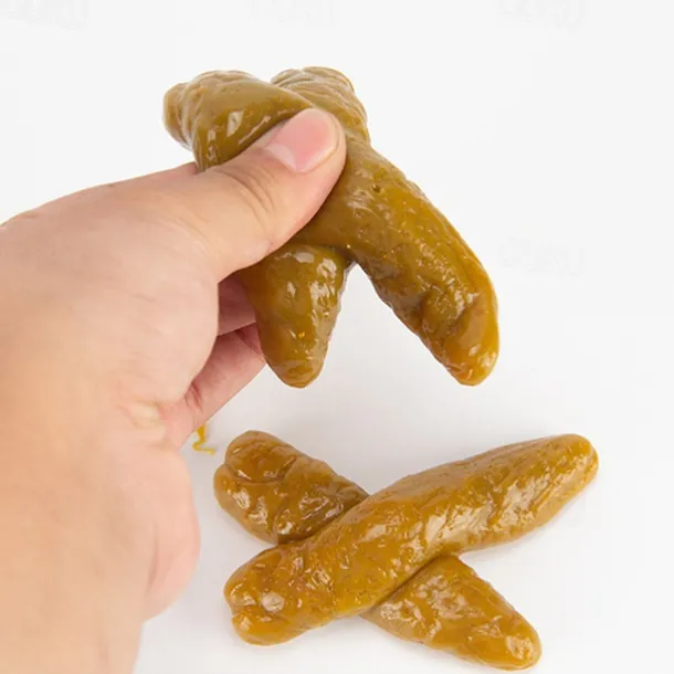 Fake Poo Realistic Fake Turd Prank Lifelike Poo Toy Gags and Practical Joke Toys for April Fools' Day Prank Party Supplies