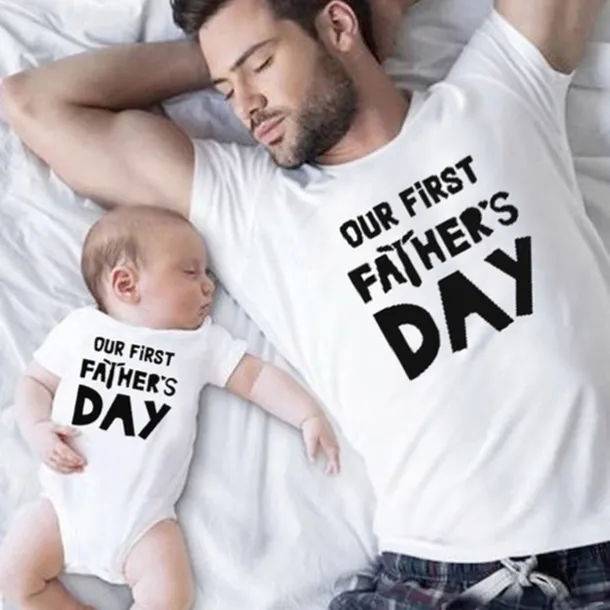 Family Tops Cotton Letter Casual Silver Multicolor Black Sleeveless Mommy And Me Outfits Adorable Matching Outfits