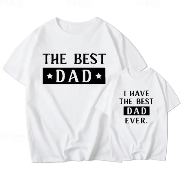 Family Tops Cotton Letter Casual Silver Multicolor Black Sleeveless Mommy And Me Outfits Adorable Matching Outfits