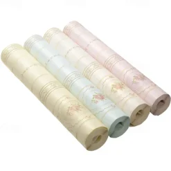 Farmhouse Style Wallpaper Non-woven Wallpaper Adhesive Required Wall Mural,Cabinet Furniture Countertop Paper Roll Wallpaper,20.8